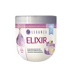 Маска за коса против накъсване с алицин Leganza Elixir 1000ml - Rosa Impex